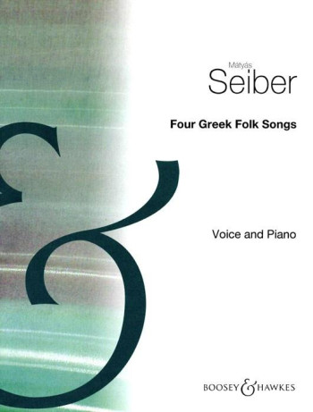 4 Greek Folksongs: Vocal (Archive Copy)