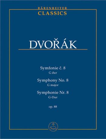 Symphony No8 Op88:   Study Score (Barenreiter)
