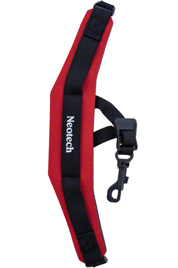 Neotech Regular Soft Sax Strap - Swivel Hook - Red