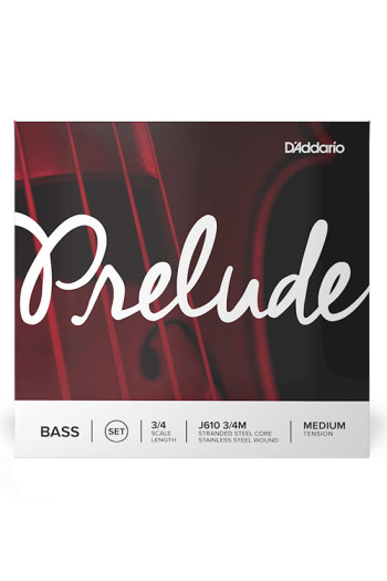 Prelude Double Bass String Set - 3/4 - Medium Tension