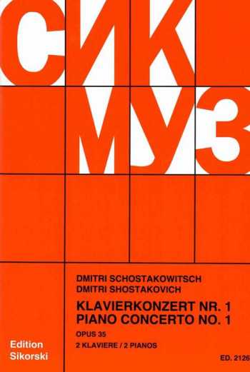 Concerto For Piano Op.35: 2 Pianos (4 Hands)
