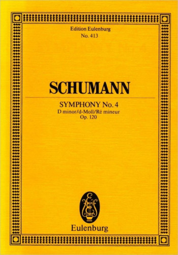 Symphony No.4: D Minor: Miniature Score