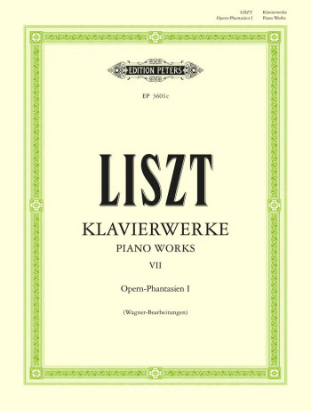 Piano Works Vol.7: Fantasias On Wagners Operas (Peters)