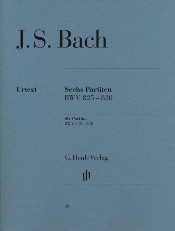 Partitas: No.1-6 Bwv825-Bwv830: Piano (Henle HN518)