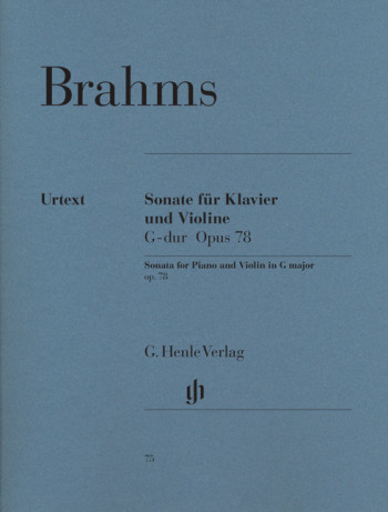 Sonata G Major Op.78: Violin and Piano (Henle)