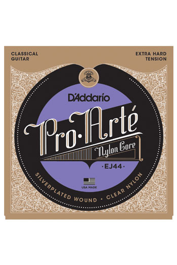 D'Addario Classical Guitar EJ44 Pro-Arte Nylon Extra Hard Tension