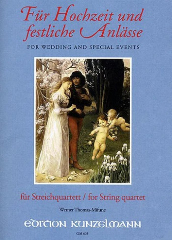 For Wedding And Special Events: String Quartet  (ed Werner Thomas-mifune)