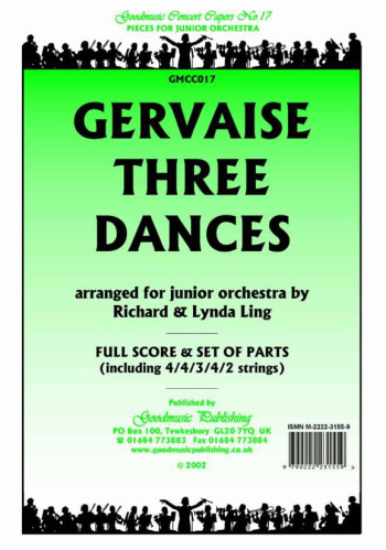 3 Dances Orchestra Score And Parts (ling)