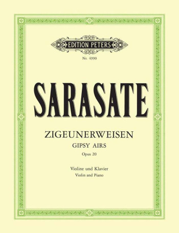 Zigeunerweisen Op.20: Violin & Piano (Peters)