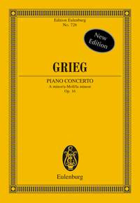 Piano Concerto: A Minor: Op16: Miniature Score