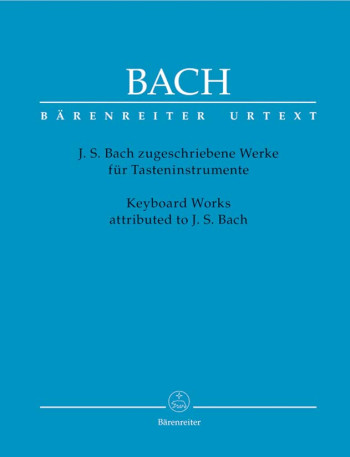 Keyboard Works Attributed To Bach  (Barenreiter)