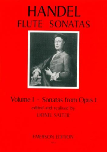 Sonatas Vol.1 Op.1: Flute & Piano (Emerson)