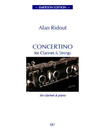 Concertino Clarinet & Piano (Emerson)