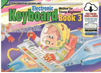 Progressive Keyboard Method For Young Beginners Book 3 Book & Audio