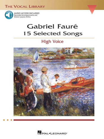 15 Selected Songs: Vocal: High Voice: The Vocal Library: Book & Audio