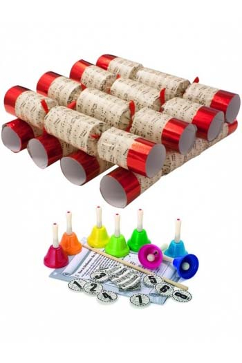 christmas crackers box of 8 handbells christmas crackers box of 8 handbells