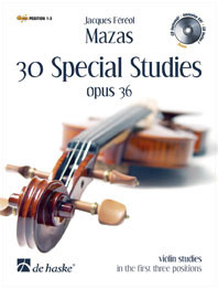 30 Special Studies Op.36: Postion 1-5: Violin