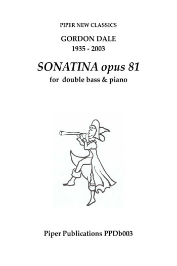 Sonata Op.81 Double Bass & Piano (Piper)