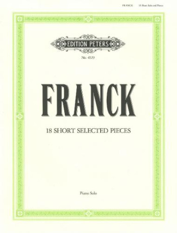 18 Short Selected Pieces: Piano (Peters)