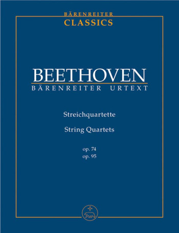 String Quartets: Op 74 and 95: Study Score (Barenreiter)