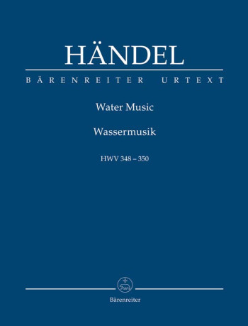 Water Music Study score (Barenreiter)