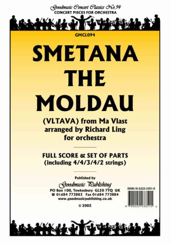 Moldau (vltava) Orchestra Score And Parts (ling)