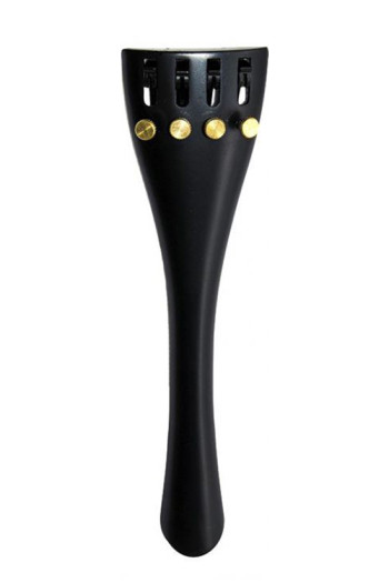 Cello Tailpiece 4/4 Size Black Alloy (Four Seasons)