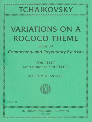 Variations On A Rococo Theme: Op33: Cello