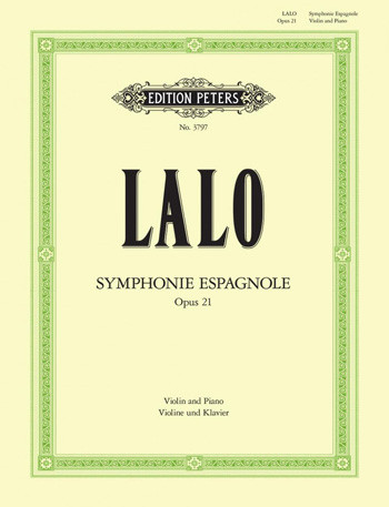 Symphonie Espagnole Op.21: Violin And Piano (Peters)