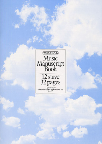 Manuscript - 12 Stave 32 Page - A4 - Stitched - Book