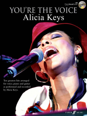 Youre The Voice: Alicia Keys: Piano Vocal Guitar: Bk&cd