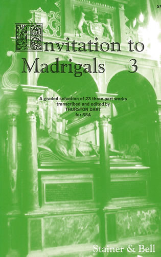 Invitation To Madrigals Book 3 Vocal: Ssa