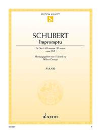 Impromptu Op.899 No.2: Eb Major: Piano (Schott Ed)