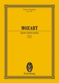 Don Giovanni: Opera K527: Miniature Score