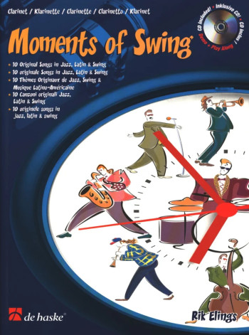 Moments Of Swing: Clarinet: Book & CD