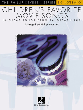 Childrens Favourite Movie Songs: Big Note Piano