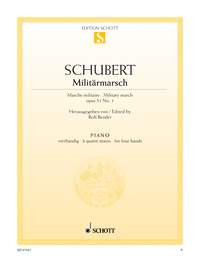 March Militaire: Piano Duet (Schott)