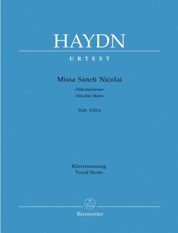 Missa Sancti Nicolai: Vocal Score (Barenreiter)
