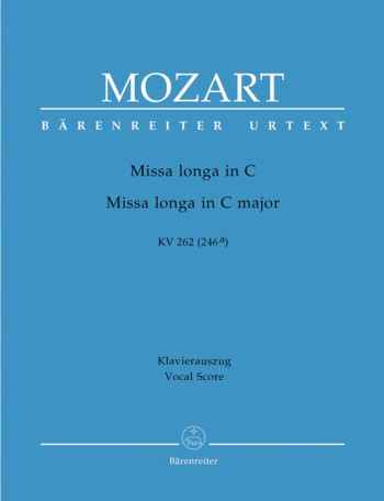 Missa Longa In C Major K262: Vocal Score (Barenreiter)
