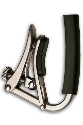 Shubb C1 Steel String Guitar Capo, Polished Nickel