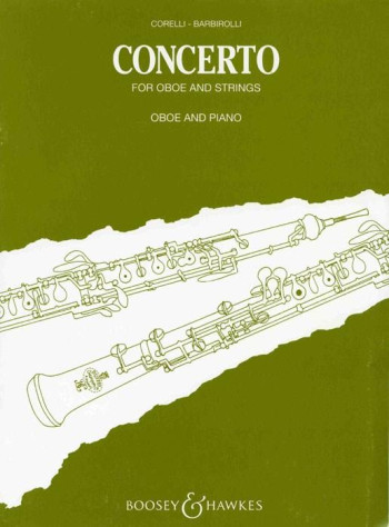 Concerto For Oboe: Oboe & Piano (B&H)