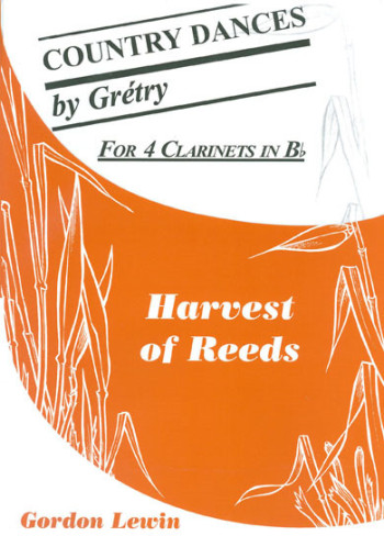 Country Dances: Clarinets Quartet