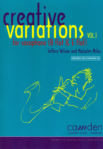 Creative Variations Vol.1 Alto Or Tenor Sax & Piano Book & CD