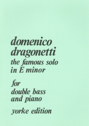 Solo In E Minor: Double Bass (Yorke)