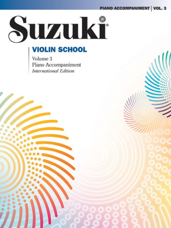 Suzuki Violin School Vol.3 Violin Piano Accompaniment (International Edition)
