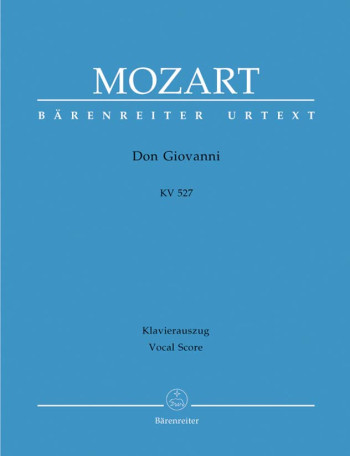 Don Giovanni: Vocal Score (Barenreiter)