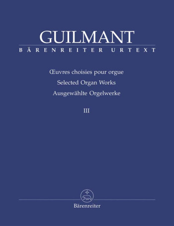 Selected Organ Works III (Barenreiter)