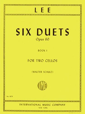 6 Duets Op60: Two Cellos (International)