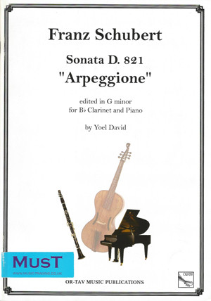 Sonata Arpeggione D821: Clarinet & Piano