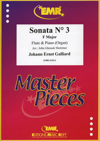 Sonata No.3 F Major: Flute & Piano (Mortimer) (Marc Reift)